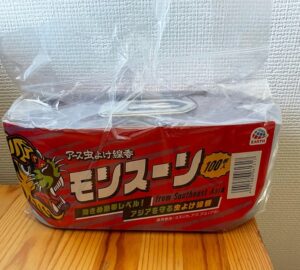 アース虫よけ線香モンスーン