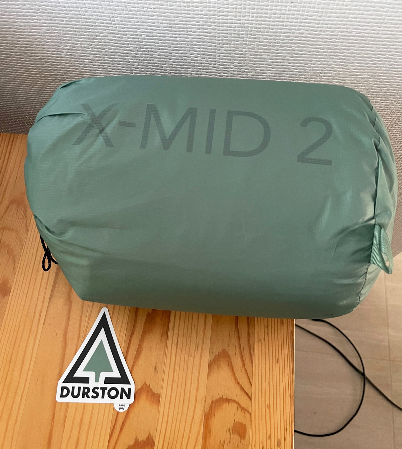 DURSTONのX-Mid 2P SolidをKAVISOで個人輸入。